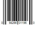 Barcode Image for UPC code 098266011960