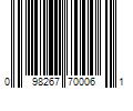 Barcode Image for UPC code 098267700061