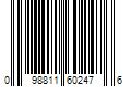 Barcode Image for UPC code 098811602476. Product Name: American Art Decor American Art DÃ©cor Rustic Wood Floating Indented Corner Shelves 2-pc. Set, Lt Brown