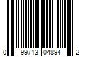 Barcode Image for UPC code 099713048942. Product Name: Everbilt 3 in. x 9 in. x 24 in. Metal Fence Post Driver