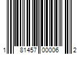 Barcode Image for UPC code 181457000062