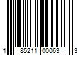 Barcode Image for UPC code 185211000633. Product Name: Presto Absorbent Products Presto Maximum Absorbency Underwear  Small (25   to 32   Waist) White  Package of 20