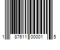 Barcode Image for UPC code 187611000015