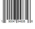 Barcode Image for UPC code 190047948356