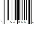Barcode Image for UPC code 195949036064. Product Name: Apple iPhone 15 128GB Black