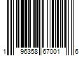 Barcode Image for UPC code 196358670016. Product Name: Victus Junior "The Team" Baseball Batting Helmet w/ Jawguard, Black