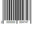 Barcode Image for UPC code 2000000004747. Product Name: Black & White / Bot.1930s / Spring Cap Blended Scotch Whisky
