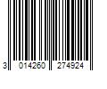 Barcode Image for UPC code 3014260274924. Product Name: Gillette Mach3 Turbo Refill Cartridges  8 ct