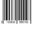 Barcode Image for UPC code 3130630555193. Product Name: Exaclair Exacompta Europa Elasticated 3 Flap Folder A4 400gsm Pack of 25, Turquoise