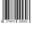 Barcode Image for UPC code 3274870025303