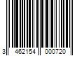 Barcode Image for UPC code 3462154000720