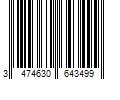 Barcode Image for UPC code 3474630643499