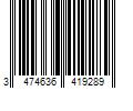 Barcode Image for UPC code 3474636419289