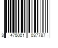 Barcode Image for UPC code 3475001037787