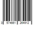 Barcode Image for UPC code 3574661264912. Product Name: Aveeno Baby Daily Care Baby Wipes - Pack of 12 (869 Wipes)