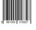 Barcode Image for UPC code 3581000018327. Product Name: Nicolai Parfumeur Createur Nicolai Incense Oud by Nicolai Eau De Parfum Spray (Unisex) 3.4 oz for Women