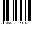 Barcode Image for UPC code 3583787640432. Product Name: Forclaz Decathlon Multi-Pocket Travel Gilet