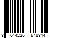 Barcode Image for UPC code 3614225548314