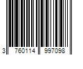 Barcode Image for UPC code 3760114997098. Product Name: Polaar Ice Source Ultra Moisturizing Mask 50ml 1.7 fl oz
