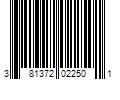 Barcode Image for UPC code 381372022501. Product Name: Johnson & Johnson Aveeno Stress Relief Gentle Oat Exfoliating Bath and Body Scrub Soap-Free  8 fl oz