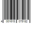 Barcode Image for UPC code 4001615075182