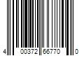 Barcode Image for UPC code 400372667700