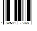 Barcode Image for UPC code 4006274270800