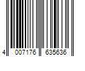 Barcode Image for UPC code 4007176635636