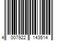 Barcode Image for UPC code 4007922143514