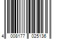 Barcode Image for UPC code 4008177025136