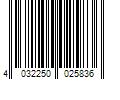 Barcode Image for UPC code 4032250025836