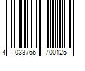 Barcode Image for UPC code 4033766700125