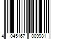 Barcode Image for UPC code 4045167009981