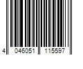 Barcode Image for UPC code 4046051115597