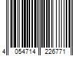 Barcode Image for UPC code 4054714226771