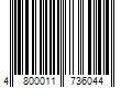 Barcode Image for UPC code 4800011736044. Product Name: IPI Omega Pain Killer Liniment 120mL