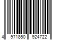 Barcode Image for UPC code 4971850924722