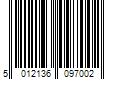 Barcode Image for UPC code 5012136097002