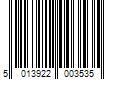 Barcode Image for UPC code 5013922003535