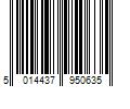 Barcode Image for UPC code 5014437950635