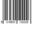 Barcode Image for UPC code 5016500102026. Product Name: 