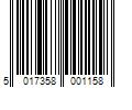 Barcode Image for UPC code 5017358001158