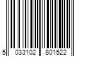 Barcode Image for UPC code 5033102801522. Product Name: Arcadia Beauty Labs LLC Ion Color Defense Sulfate Free Shampoo