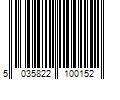 Barcode Image for UPC code 5035822100152