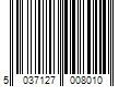 Barcode Image for UPC code 5037127008010