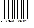 Barcode Image for UPC code 5099206020474. Product Name: Logitech MK120 CORDED KEYBOARD AND MOUSE COMBO Plug-and-Play USB Combo - FranÃ§ais (Azerty)