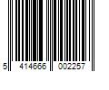 Barcode Image for UPC code 5414666002257. Product Name: Everyone Unisex by Creation Lamis 3.3 oz Eau de Toilette