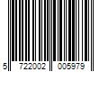 Barcode Image for UPC code 5722002005979
