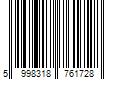 Barcode Image for UPC code 5998318761728