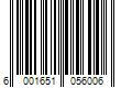 Barcode Image for UPC code 6001651056006